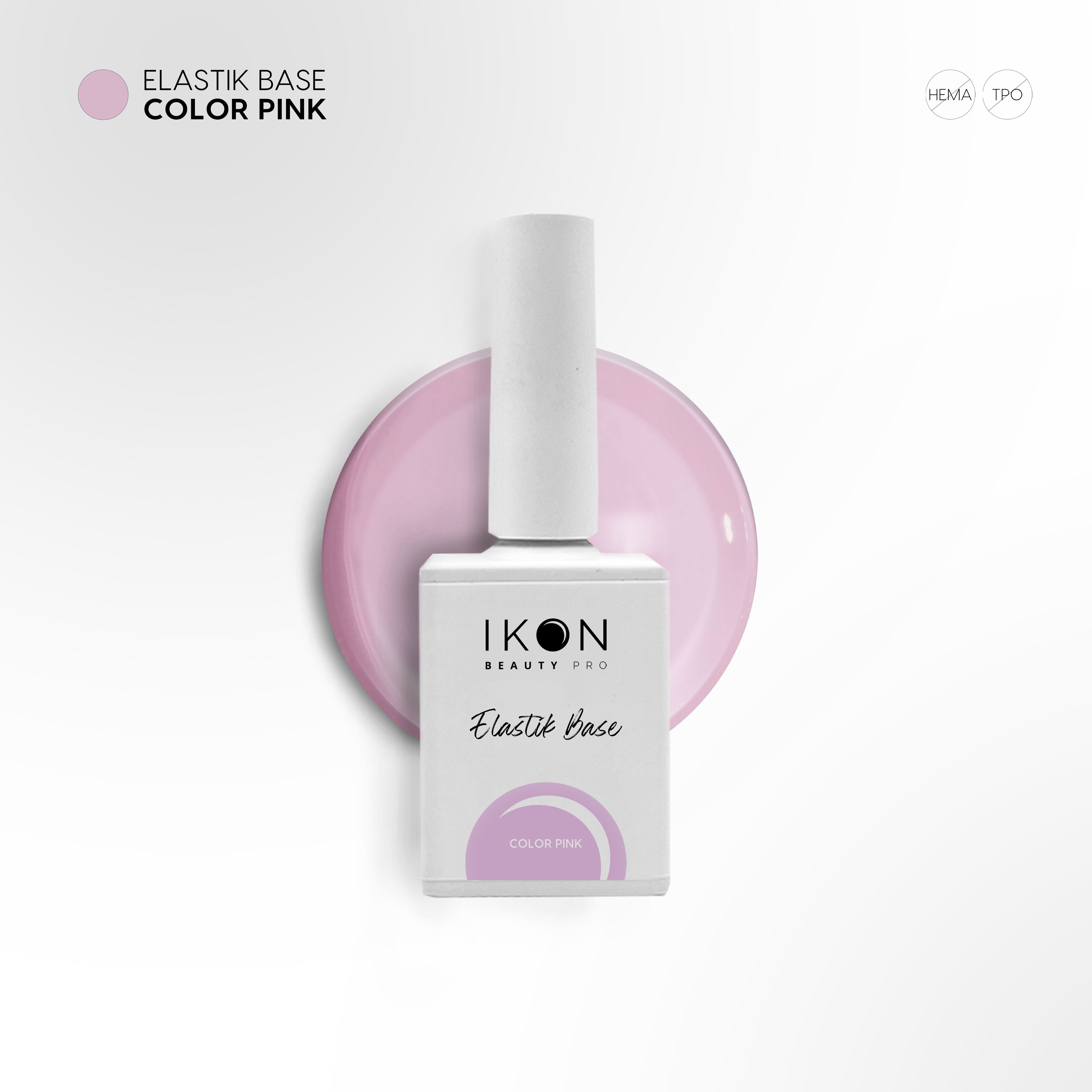 Elastik Base - Color Pink - Base Semipermanente