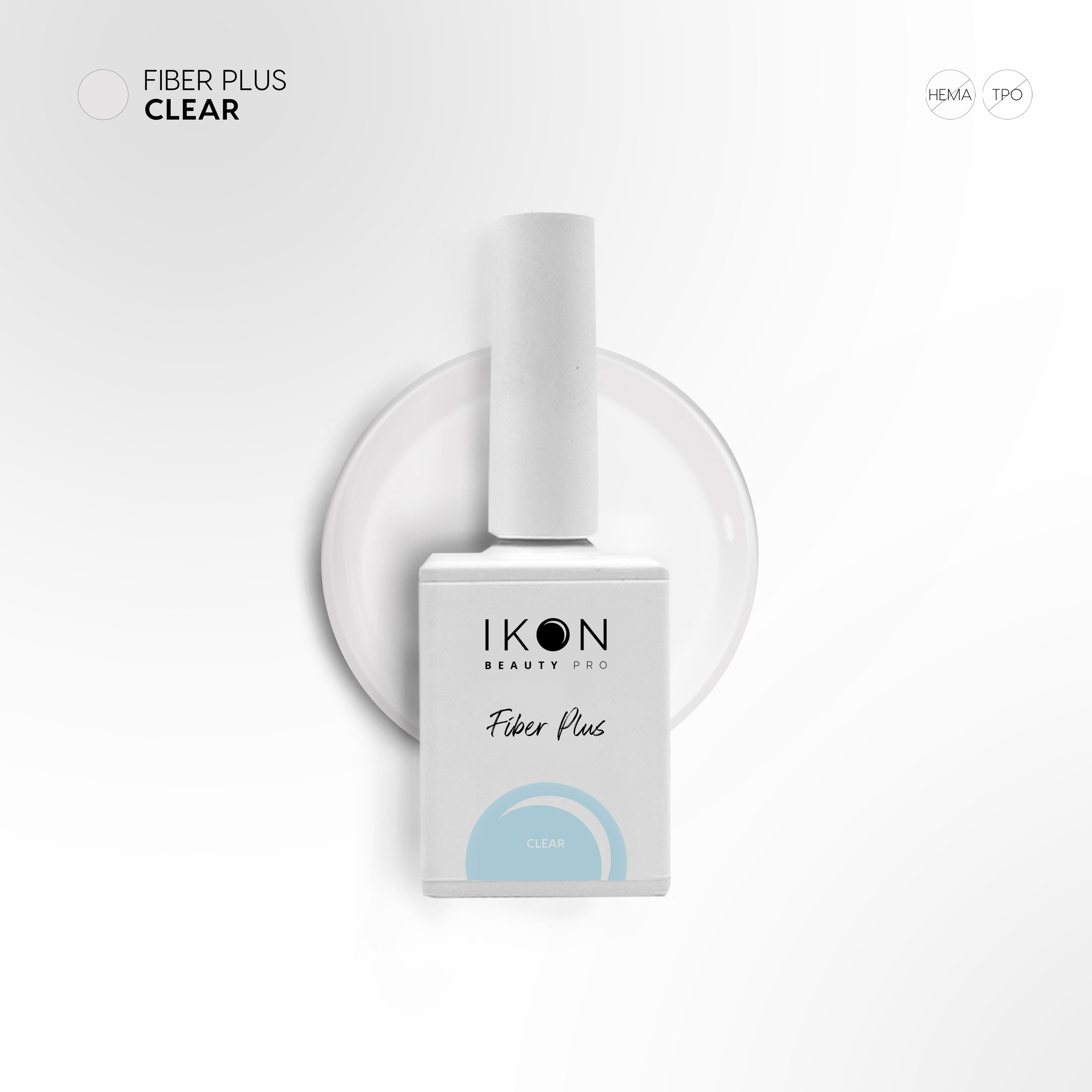 Fiber Plus - Clear - Base Semipermanente