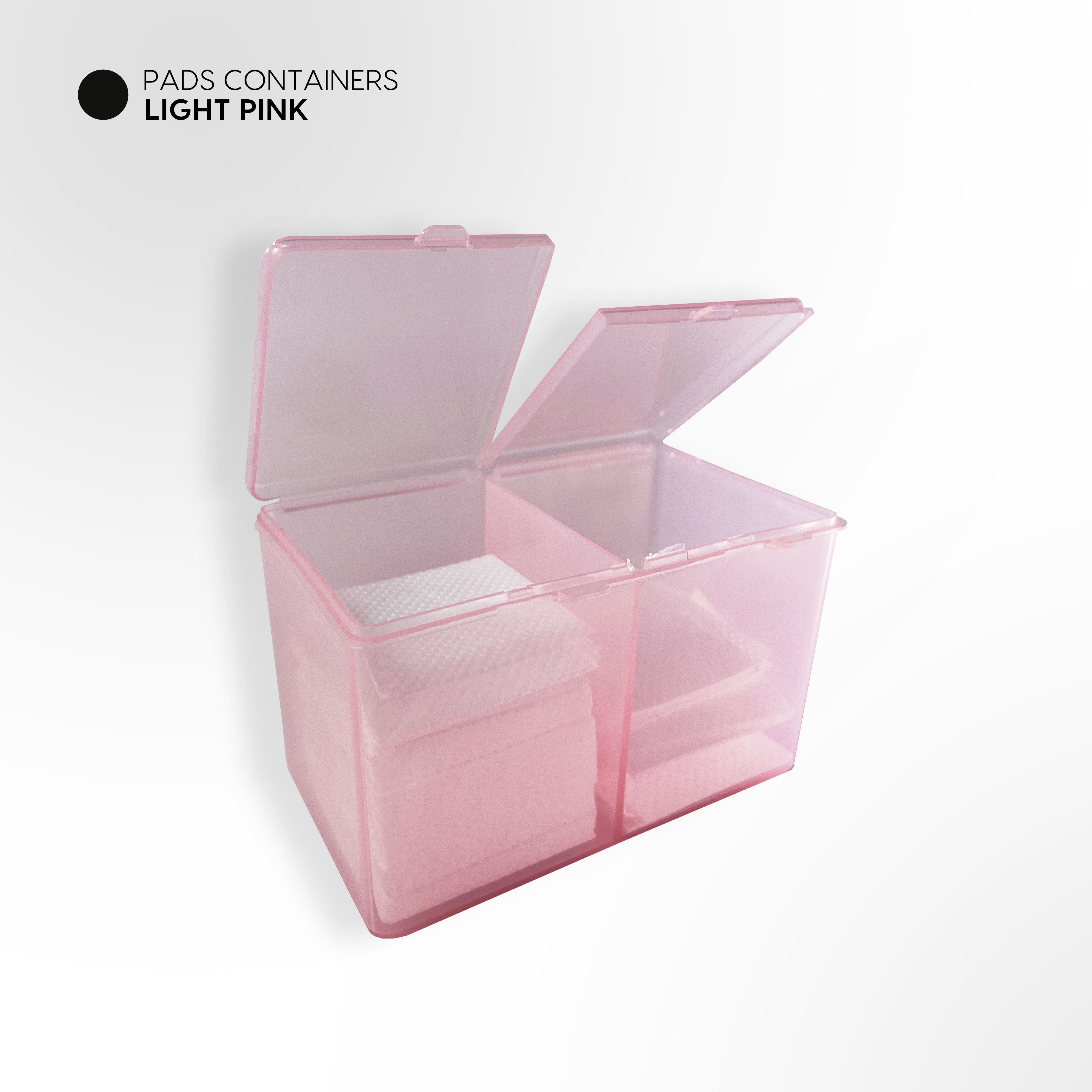 Pads containers - a doppia griglia -light pink