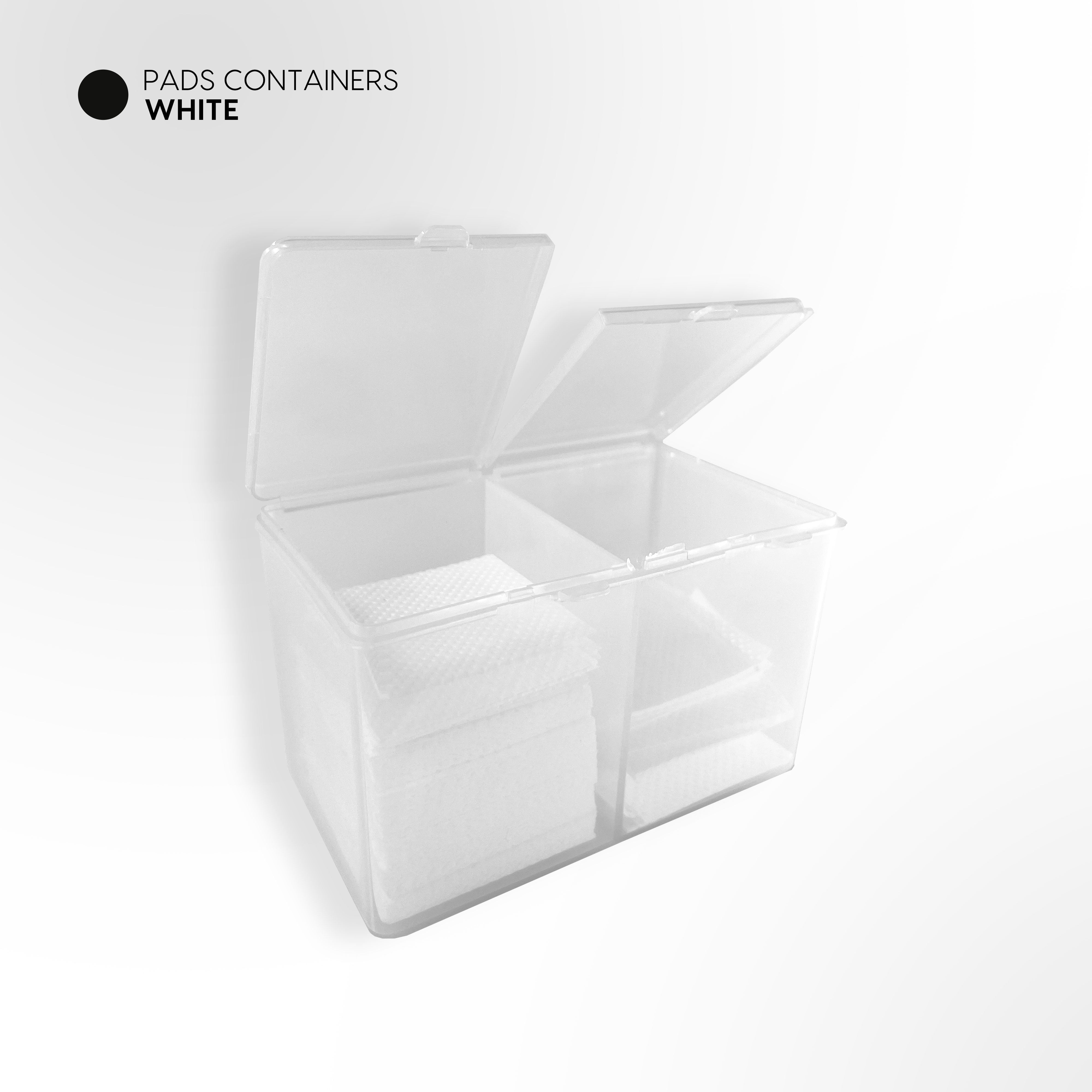 Pads Conteiners a doppia griglia - white