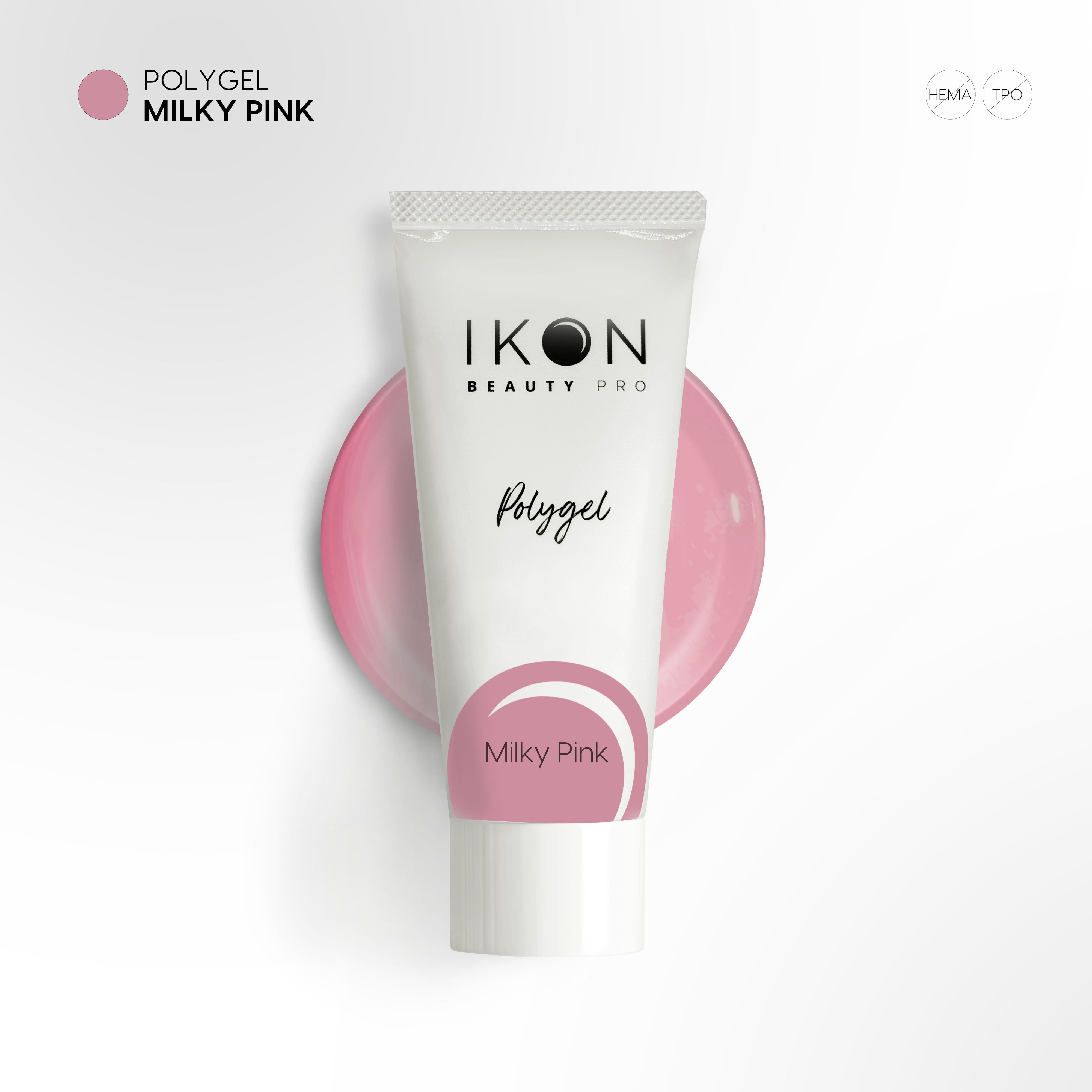 Polygel Milky Pink