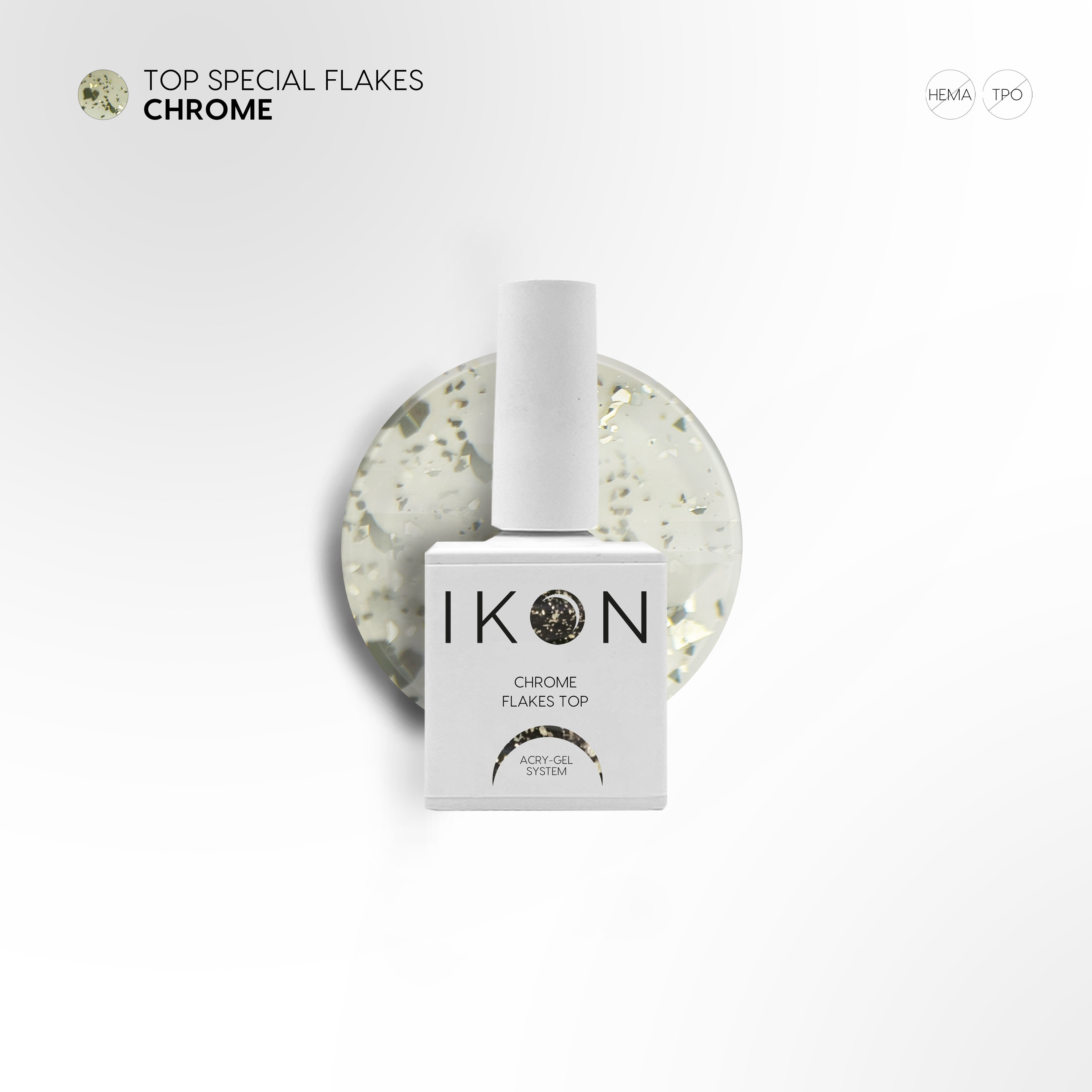 Chrome Flakes Top