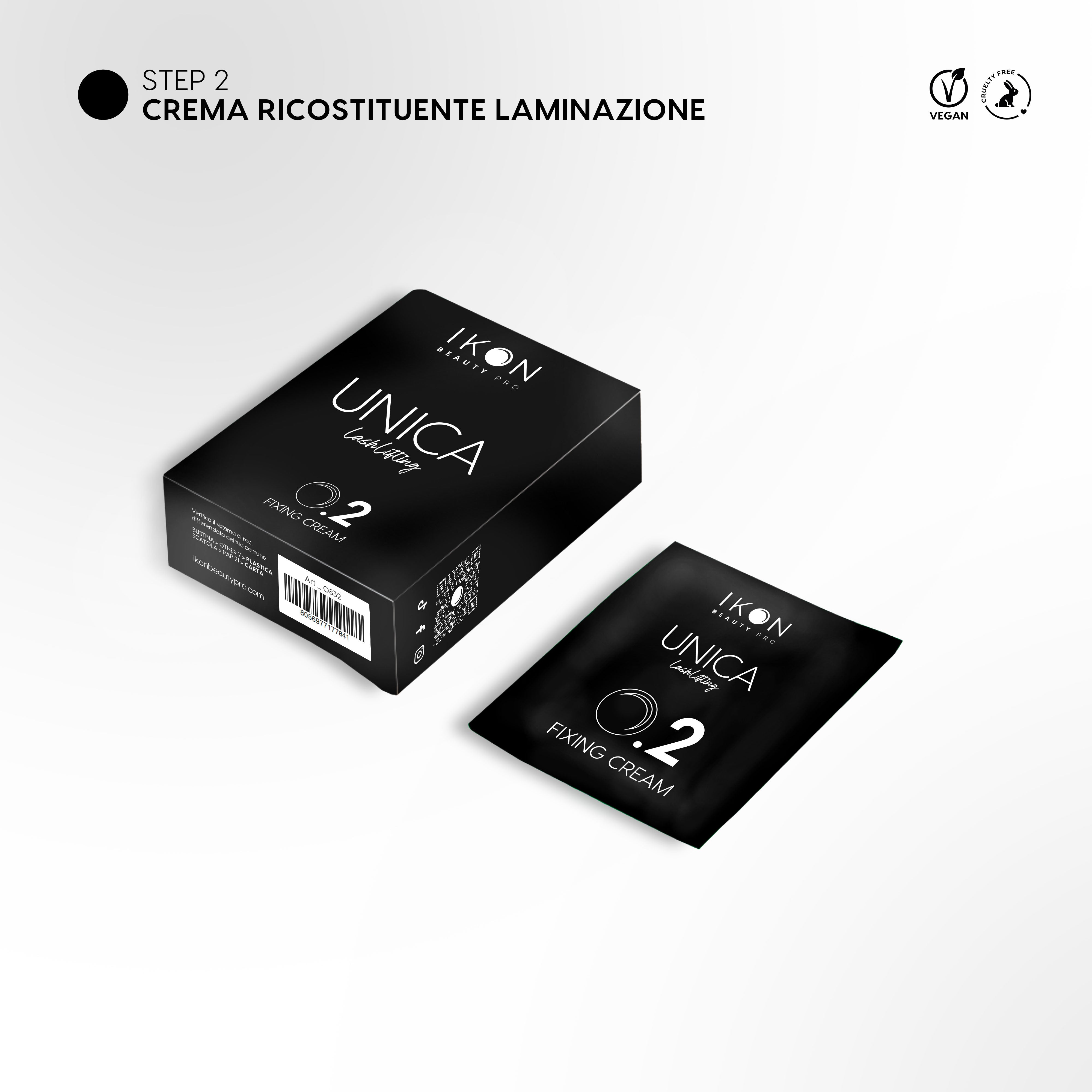 Step 2 - Crema ricostituente laminazione