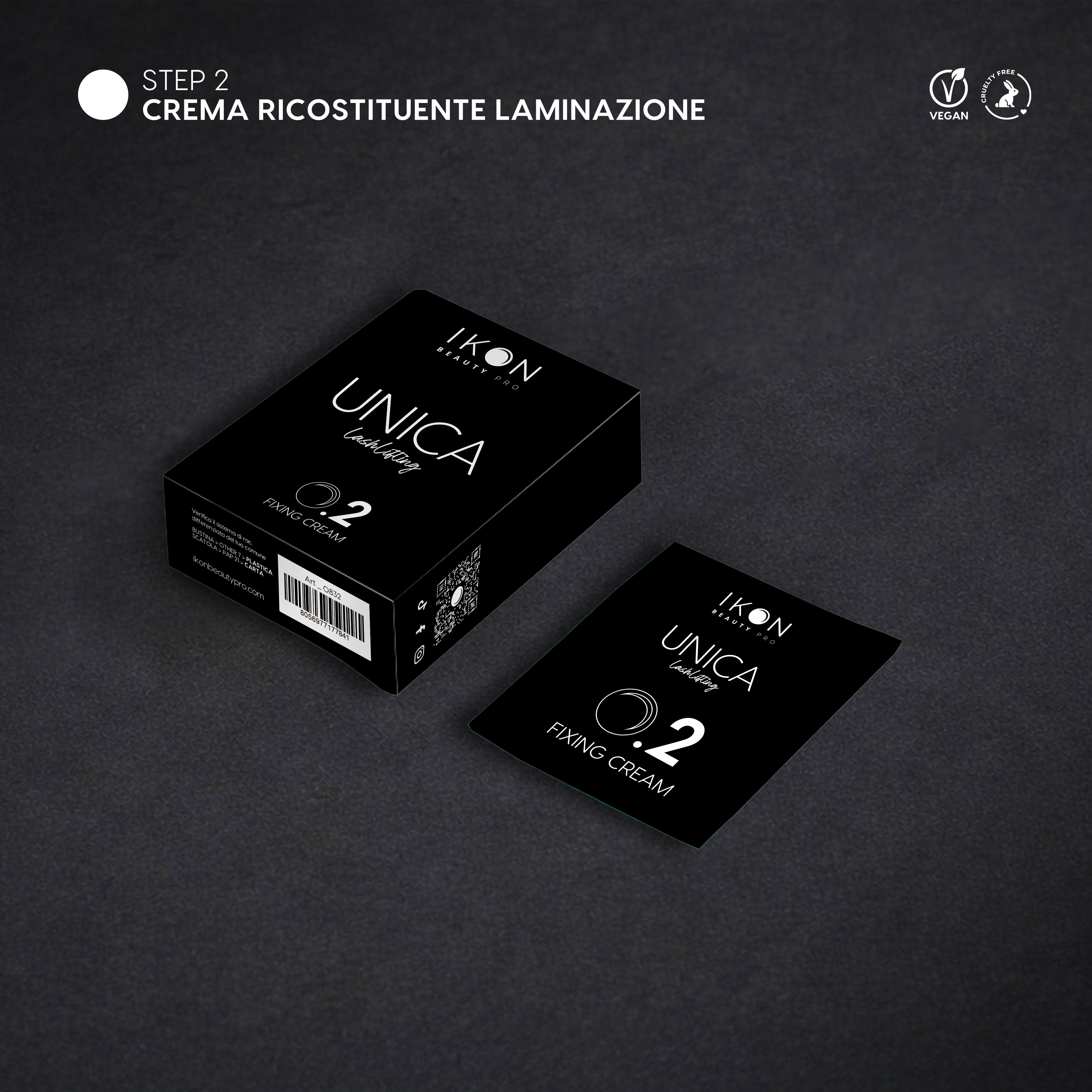 Step 2 - Crema ricostituente laminazione