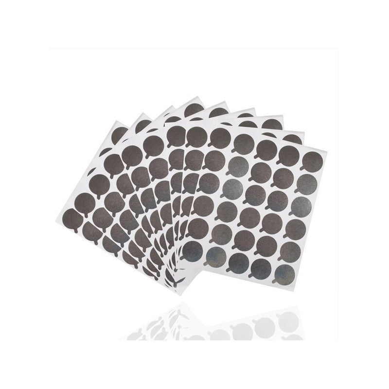 Adesivi in alluminio per pietra di jada 1 foglio da 300 stickers