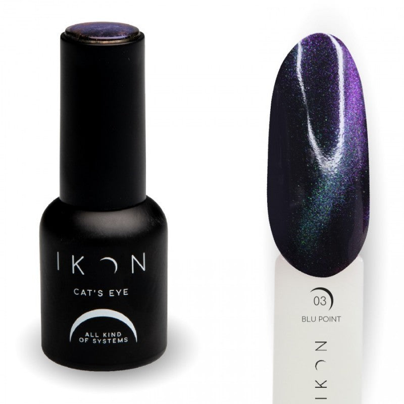 Cat Eye Top Coat - 03- Blu Point