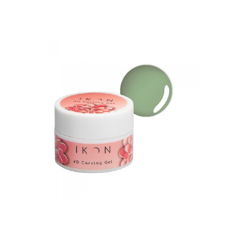 Gel plastilina per unghie - Carving 4D - 18 Verde