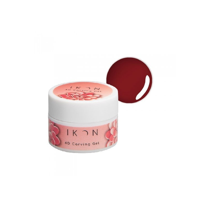 Gel plastilina per unghie - Carving 4D - Rosso