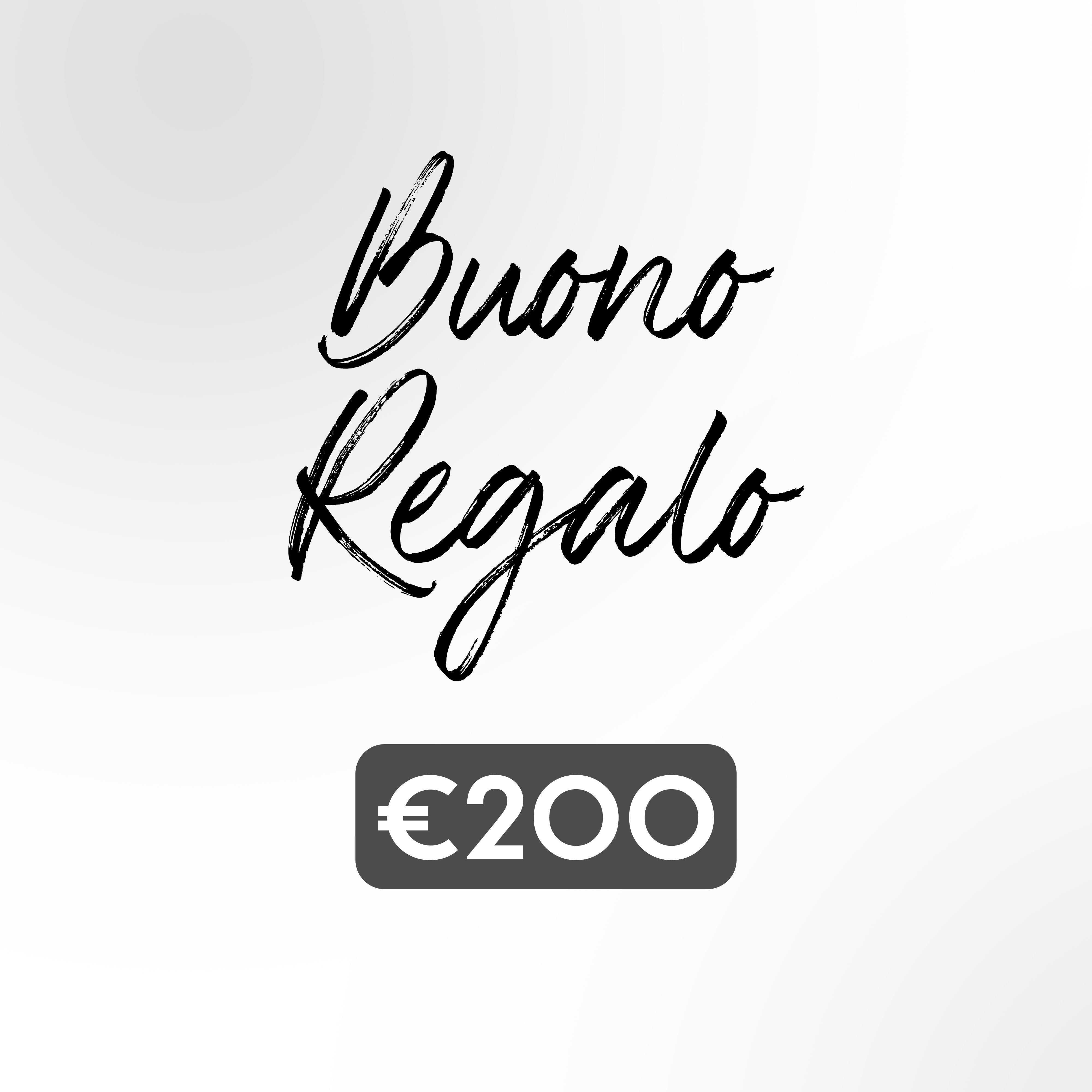 Buono Regalo - Gift Card 200€