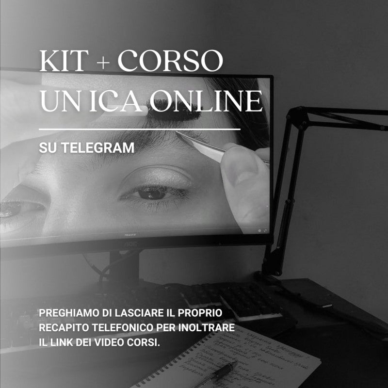 KIT TINTA IBRIDA PER SOPRACCIGLIA+CORSO ONLINE