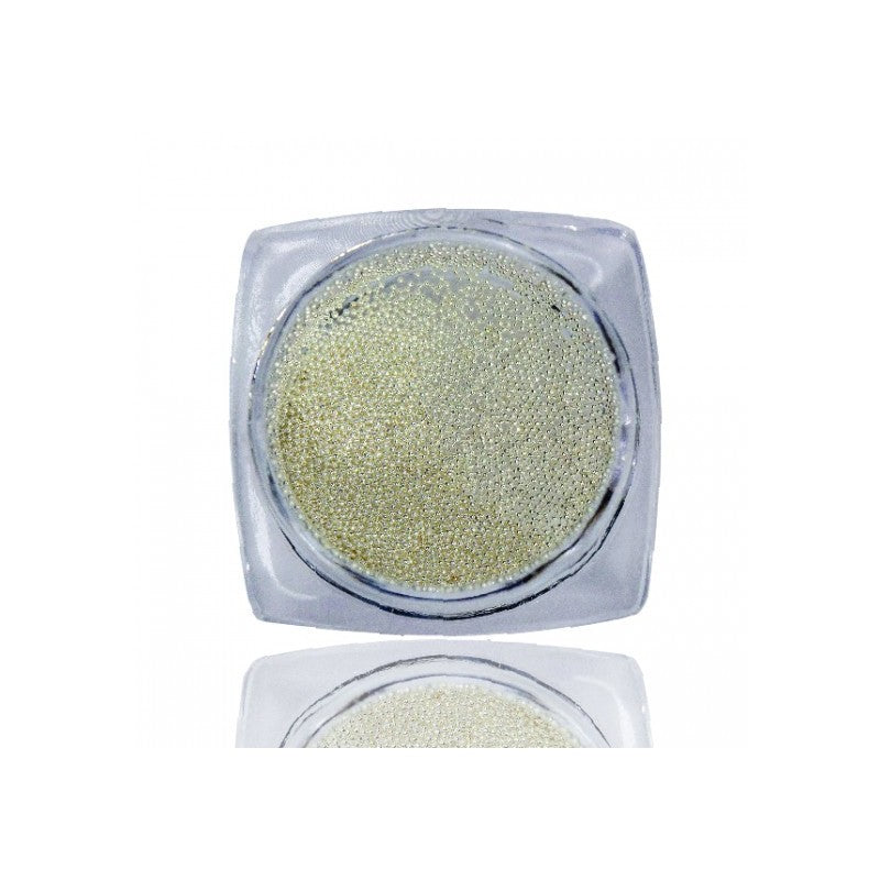 Micro Sfere Decorative In Acciaio-0.4Mm-Argento
