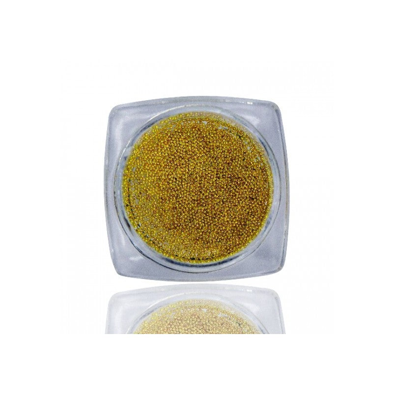 Micro Sfere Decorative In Acciaio-0.4Mm-Dorata