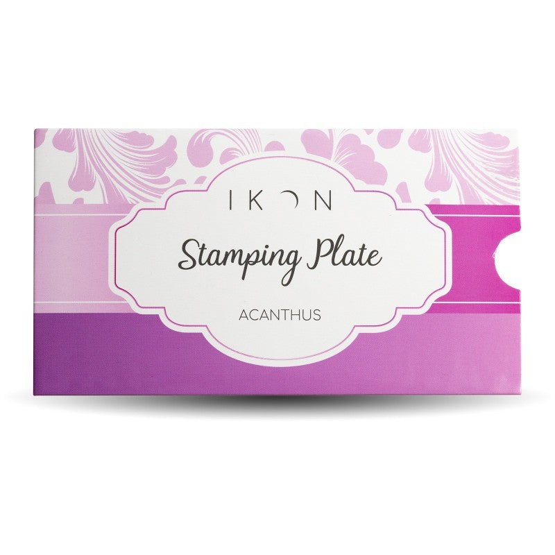 Stamping Plate 01 - Acanthus