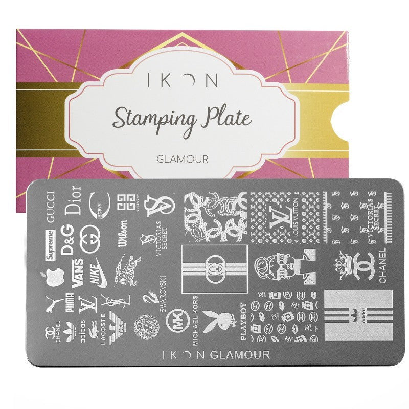 Stamping Plate 08 - Glamour