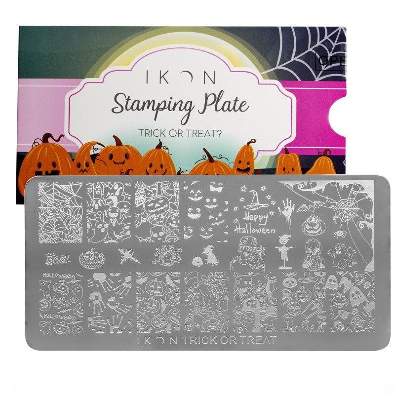 Stamping Plate 10 - Trick or Treat